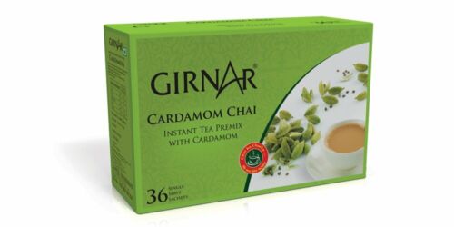 GIRNAR CARDAMON CHAI INSTANT TEA PREMIX - 10 SACHETS - GIRNAR