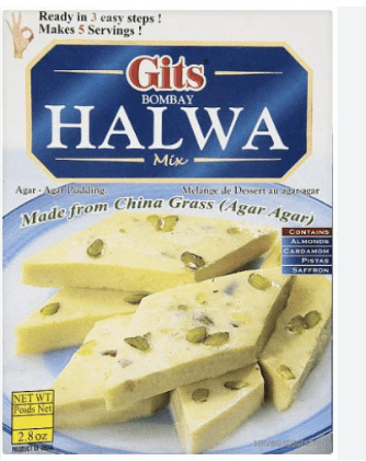 GITS DESSERT MIX CHINA GRASS BOMBAY HALWA - 80G - GITS