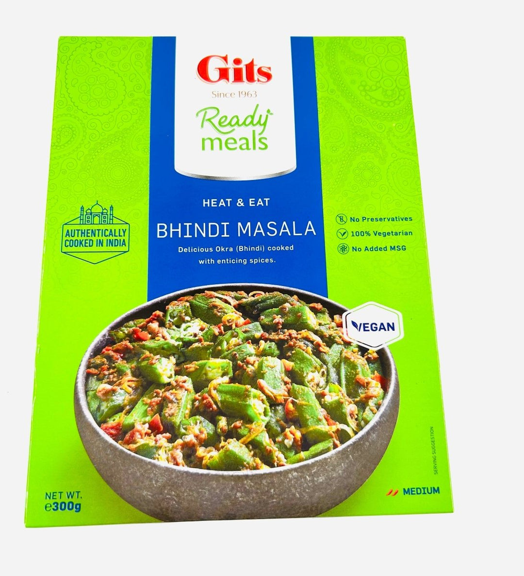 GITS READY MEALS BHINDI MASALA - 300G - GITS