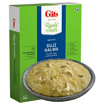 GITS READY MEALS SUJI HALWA - 300G - GITS