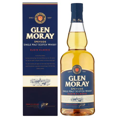 GLEN MORAY SINGLE MALT - 70CL - GLENMORY