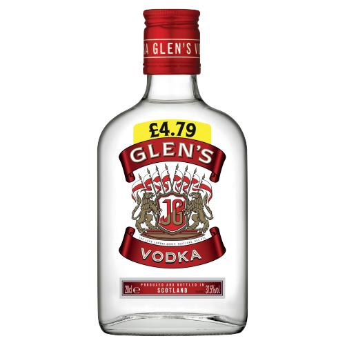 GLENS VODKA - 20CL - Branded