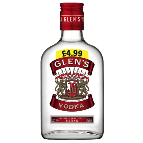 GLENS VODKA - 20CL - Branded