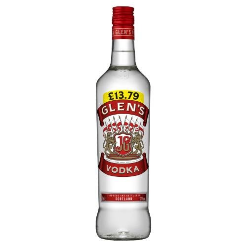 GLENS VODKA - 70CL - Branded