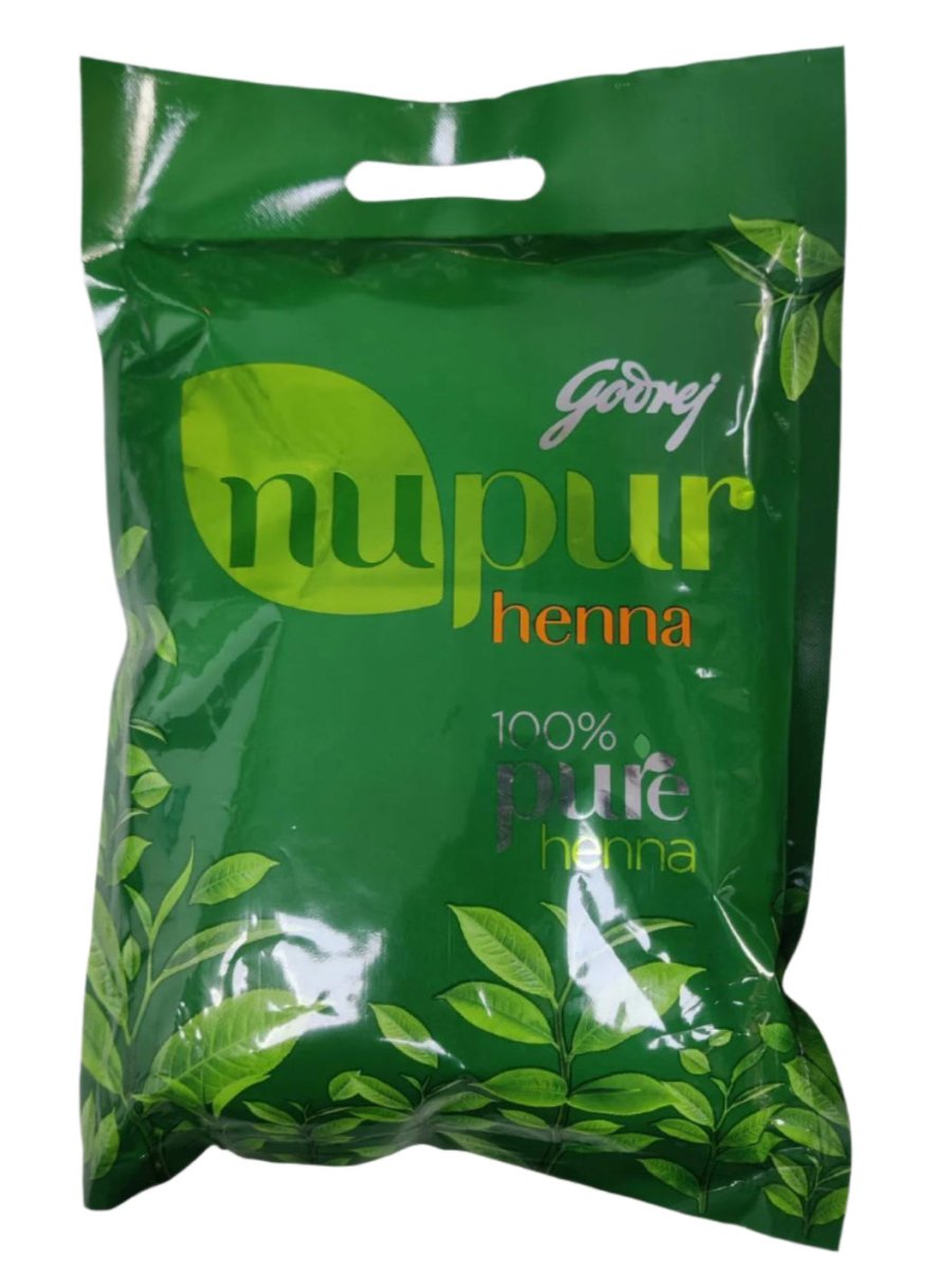 Godrej Nupur Henna 100% Pure Henna - 500g - GODREJ