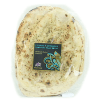 GOLDEN GARLIC & CORIANDER NAAN - Branded