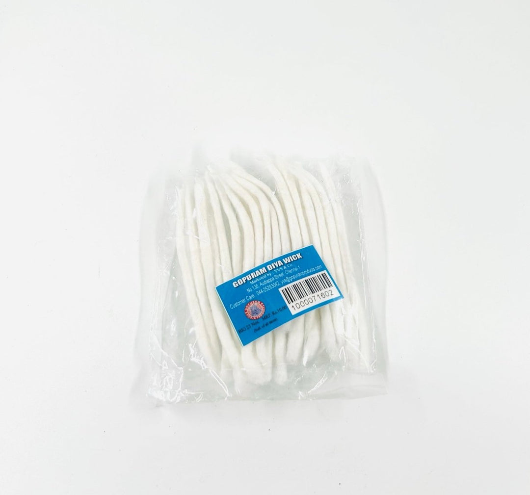 GOPURAM SPECIAL COTTON WICKS - EACH - Branded