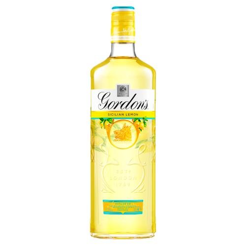 GORDONS SICILIAN LEMON FLAVOUR GIN - 70CL - GORDONS