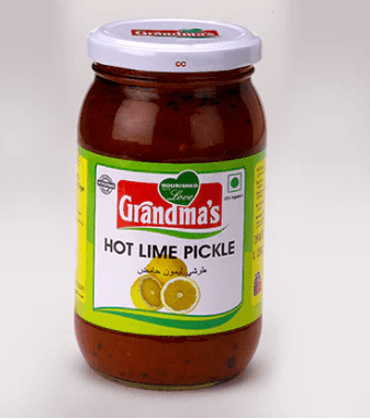 GRANDMA'S HOT LIME PICKLE - 400G - GRANDMA'S