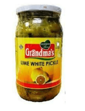 GRANDMA'S LIME WHITE PICKLE - 400G - GRANDMA'S