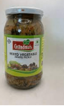 GRANDMA'S MIXED VEGETABLE (WHITE) PICKLE - 400G - GRANDMA'S