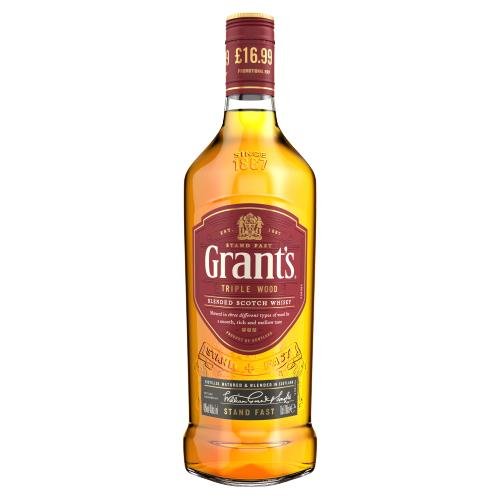 GRANTS TRIPLEWOOD 40% - 70CL - GRANTS