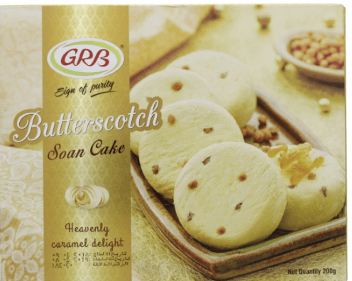 GRB BUTTER SCOTCH SOAN CAKE 200G - GRB