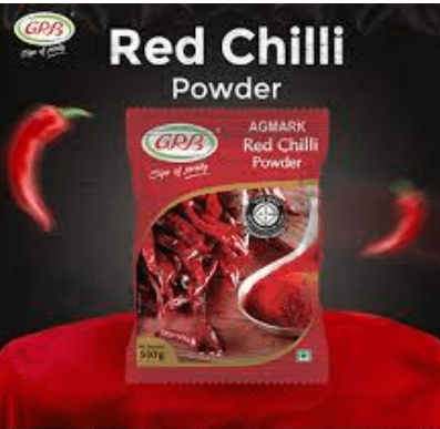 GRB CHILLI POWDER - 500G - GRB