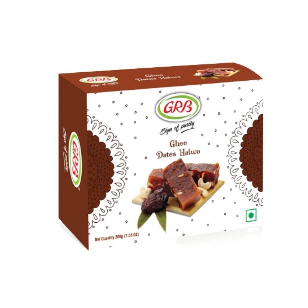 GRB GHEE DATES HALWA 200G - GRB