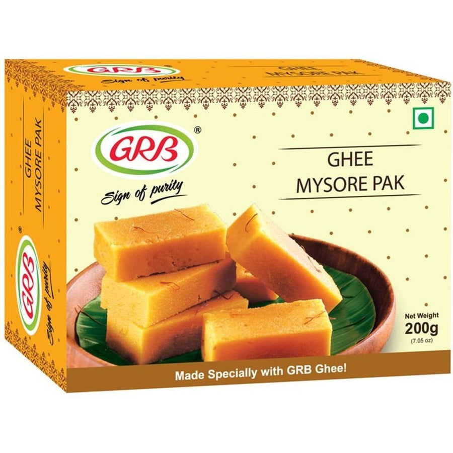 GRB MYSORE PAK (GHEE) 200G - GRB