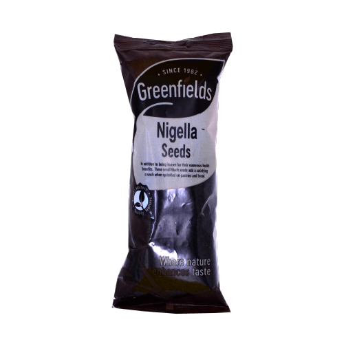 GREENFIELDS BLACK NIGELLA SEEDS - 100G - GREENFIELDS