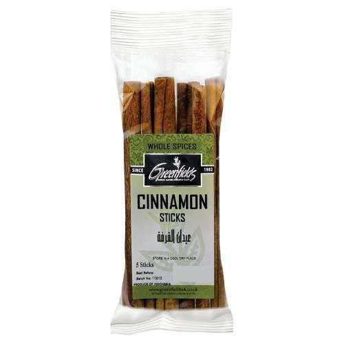 GREENFIELDS CINNAMON STICKS - 50G - GREENFIELDS