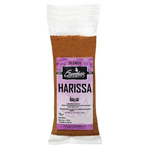 GREENFIELDS HARISSA SPICE - 75G - GREENFIELDS