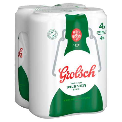 GROLSCH 4PK - 500ML - GROLSCH