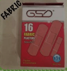 GSD WASHPROOF PLASTERS - 16 PACK - GSD