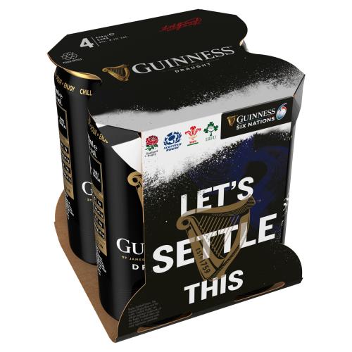 GUINNESS DRAUGHT 4PK - 440ML - GUINNESS