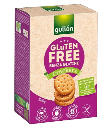 GULLON GLUTEN FREE CRACKERS - 200G - GULLON