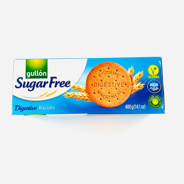 GULLON SUGAR FREE DIGESTIVE BISCUITS - 400G - GULLÓN