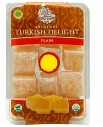 HACI BEKIR TURKISH DELIGHT PLAIN - 180G - HACI BEKIR