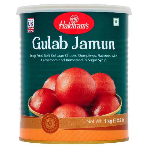 HALDIRAM GULAB JAMUN - 1KG - HALDIRAM