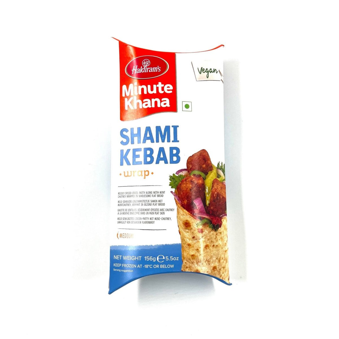 HALDIRAM SHAMI KEBAB WRAP - 156G - Branded