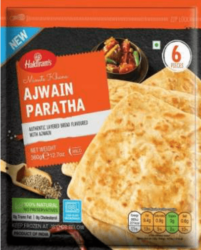 HALDIRAM'S AJWAIN PARATHA - 360G - HALDIRAM'S