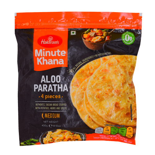 🎁 Haldiram's Aloo Paratha (4 Pieces) - 400g (100% off) - HALDIRAM'S
