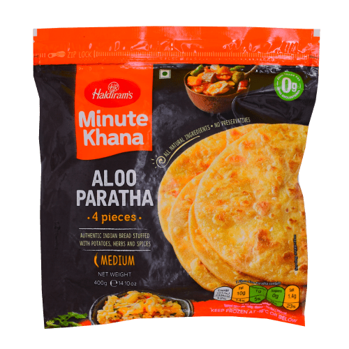 HALDIRAM'S ALOO PARATHA (4 PIECES) - 400G - HALDIRAM'S