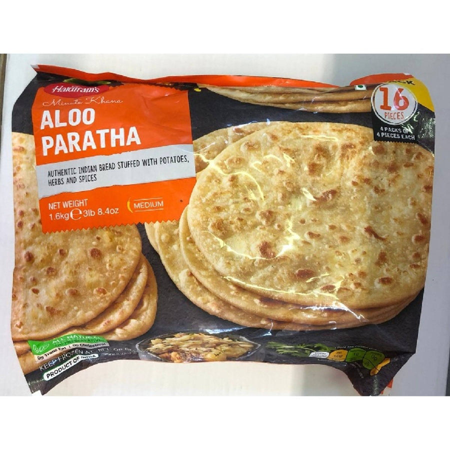 HALDIRAM'S ALOO PARATHA VALUE PACK(16 PIECES) - 1.6KG - HALDIRAM'S