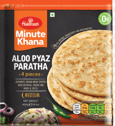 HALDIRAM'S ALOO PYAZ PARATHA - 400G - HALDIRAM'S