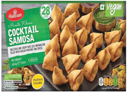 HALDIRAM'S COCKTAIL SAMOSA - 650G - HALDIRAM'S