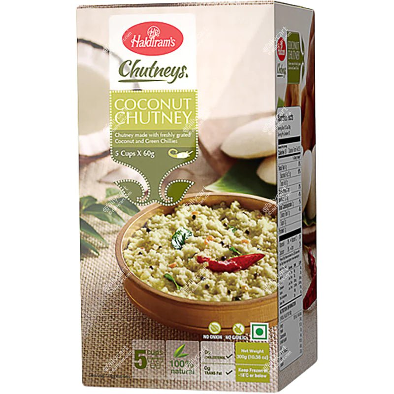 HALDIRAM'S COCONUT CHUTNEY - 300G - HALDIRAM'S