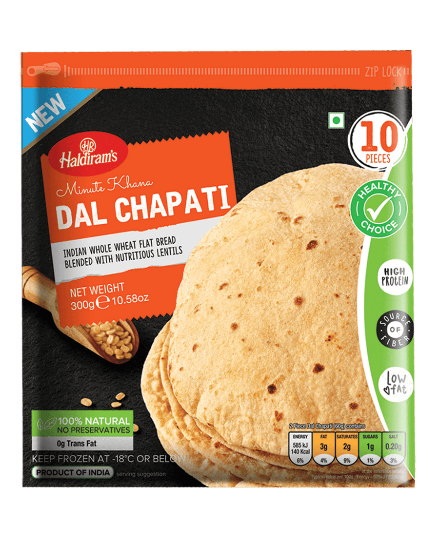 HALDIRAM'S DAL CHAPATI - 300G - HALDIRAM'S