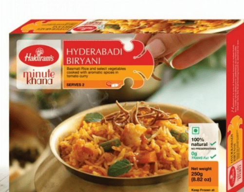 HALDIRAM'S HYDERABADI BIRYANI - 250G - HALDIRAM'S