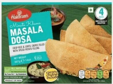 HALDIRAM'S MASALA DOSA - 397G - HALDIRAM'S