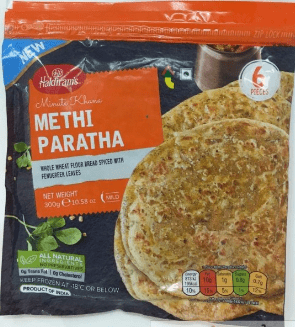 HALDIRAM'S METHI PARATHA (6 PIECES) - 300G - HALDIRAM'S