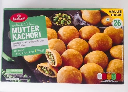 HALDIRAM'S MUTTER KACHORI 26PCS (FROZEN) - 1.04KG - HALDIRAM'S