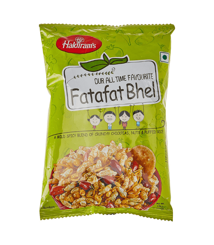 HALDIRAM’S NAMKEEN FATAFAT BHEL - 150G - HALDIRAM'S