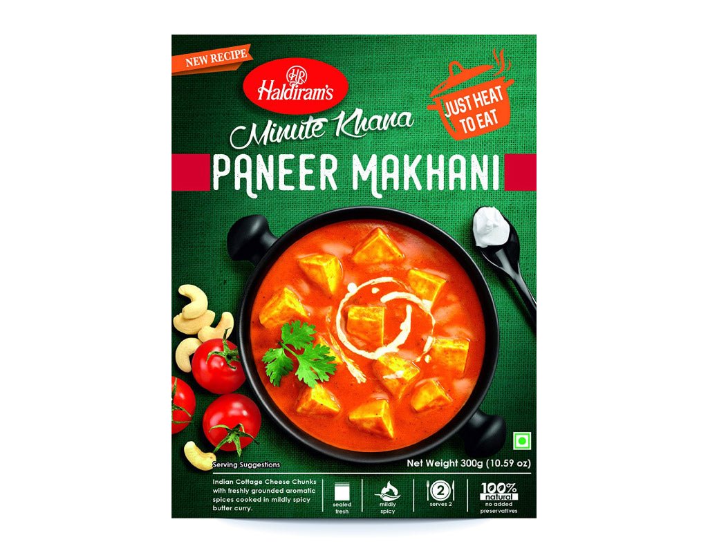 HALDIRAM'S PANEER MAKHANI - 300G - HALDIRAM'S