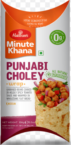 HALDIRAM'S PUNJABI CHOLEY WRAP - 156G - HALDIRAM'S