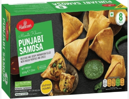 HALDIRAM'S PUNJABI SAMOSA (8PIECES) - 650G - HALDIRAM'S