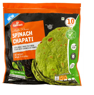 HALDIRAM'S SPINACH CHAPATI - 300G - HALDIRAM'S