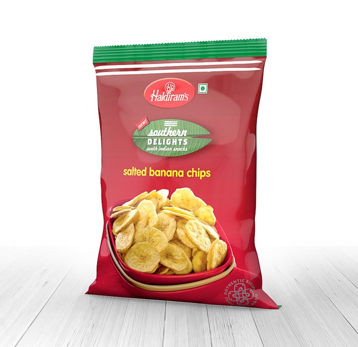 HALDIRAM'S YELLOW BANANA CHIPS - 180G - HALDIRAM'S