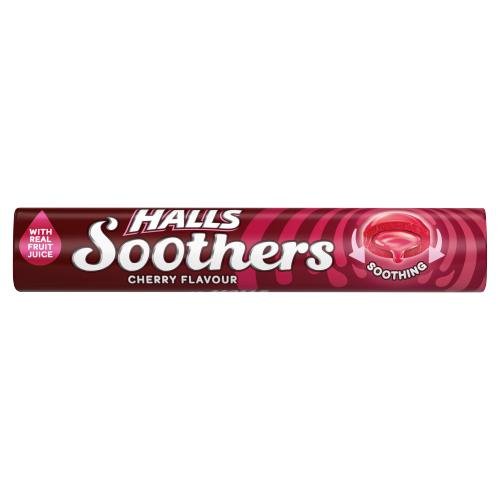 HALLS SOOTHERS CHERRYS - 45G - HALLS